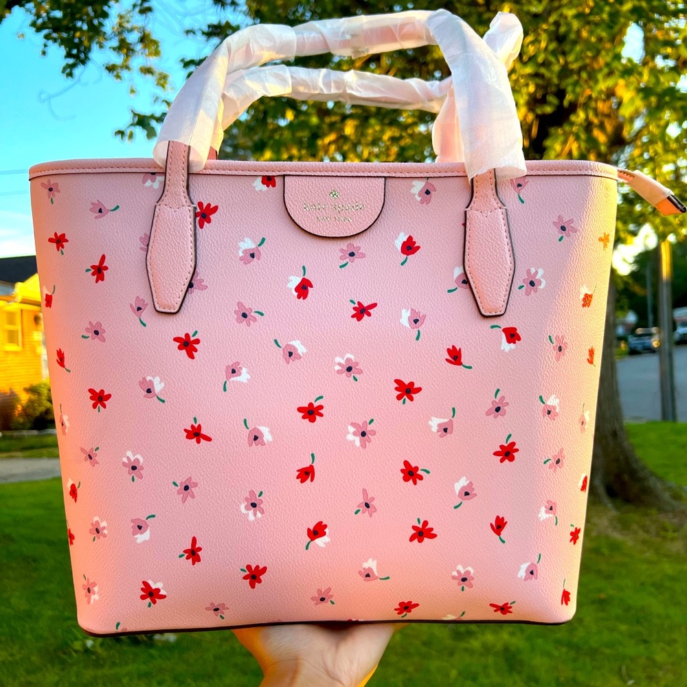 Kate Spade Lori Ditsy Buds Tote